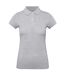 Polo inspire femme gris chiné B&C