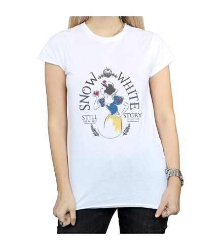 Disney Princess Womens/Ladies Snow White Fairest Story Cotton T-Shirt (White)