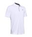 Polo tech homme blanc / graphite Under Armour-1