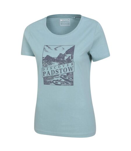 T-shirt discover padstow femme bleu Mountain Warehouse