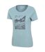 T-shirt discover padstow femme bleu Mountain Warehouse-4
