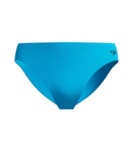 Mens Big Logo Endurance+ Swim Briefs Turquoise Speedo