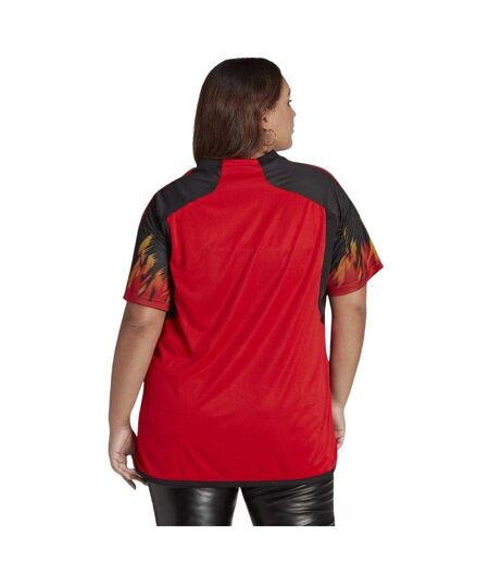 Maillot Domicile Motif/style Belgique 2022/23 Femme Rouge Adidas