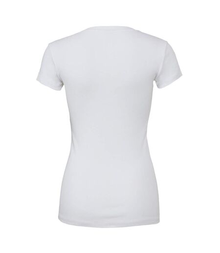 Bella the favourite tee t-shirt à manches courtes femme blanc Bella + Canvas