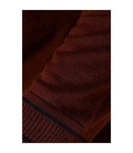 Sweat Manches Raglan Homme Marron Boss
