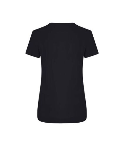 Ecologie Womens/Ladies Ambaro Recycled Sports T-Shirt (Jet Black)