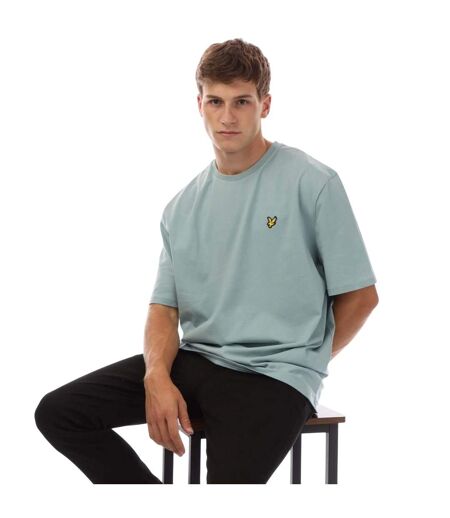 T-shirt Uni Homme Bleu Lyle & Scott