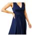 Robe Longue Femme Bleu Marine Biba-4