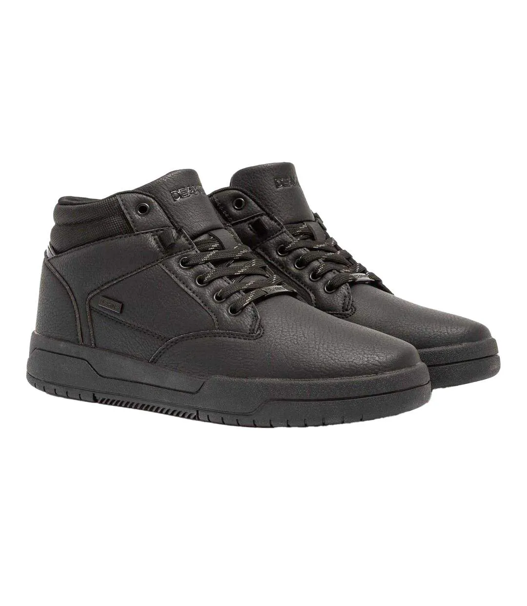 Mens Thunder Round Toe Hiking Boots Black Nicholas Deakins-4
