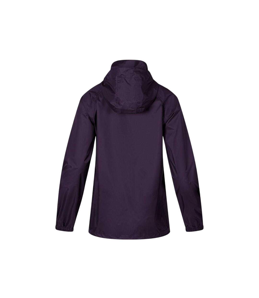 Veste Imperméable Motif/style Uni Femme Violet Respect-3