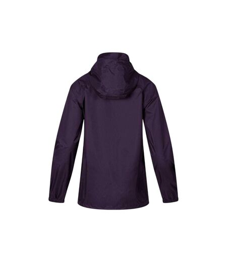 Veste Imperméable Motif/style Uni Femme Violet Respect