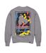 Sweat Motif/style Logo Brodé Vice Adulte Gris Chiné Money-2