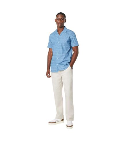 Chemise homme bleu Maine