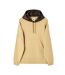 Mens Parthian Cotton Blend Drawstring Hoodie Taupe Pretty Green-2