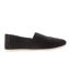 Womens/ladies Alpargata Classic Canvas Espadrilles Black White Toms-1