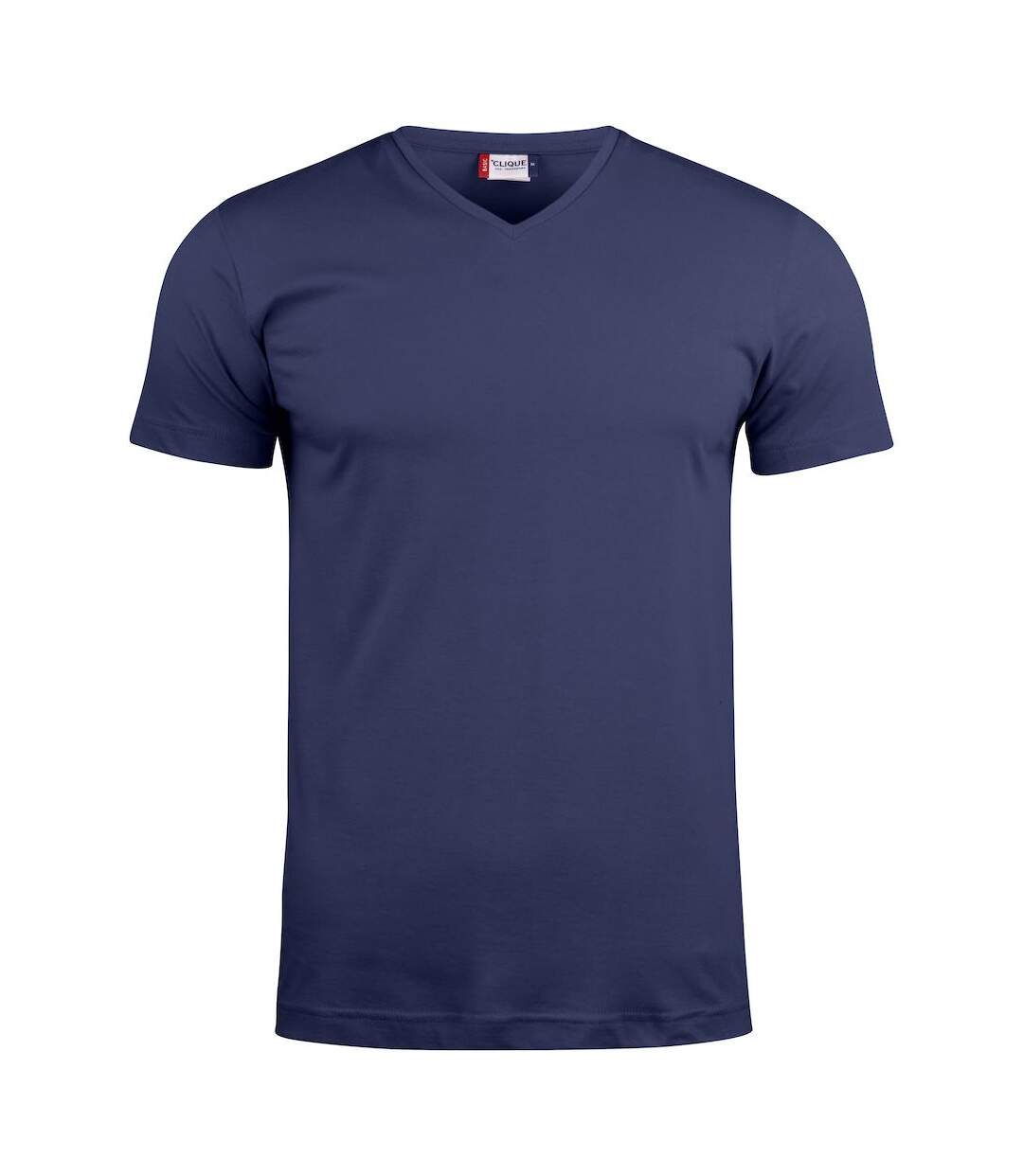 T-shirt basic adulte bleu marine foncé Clique-1