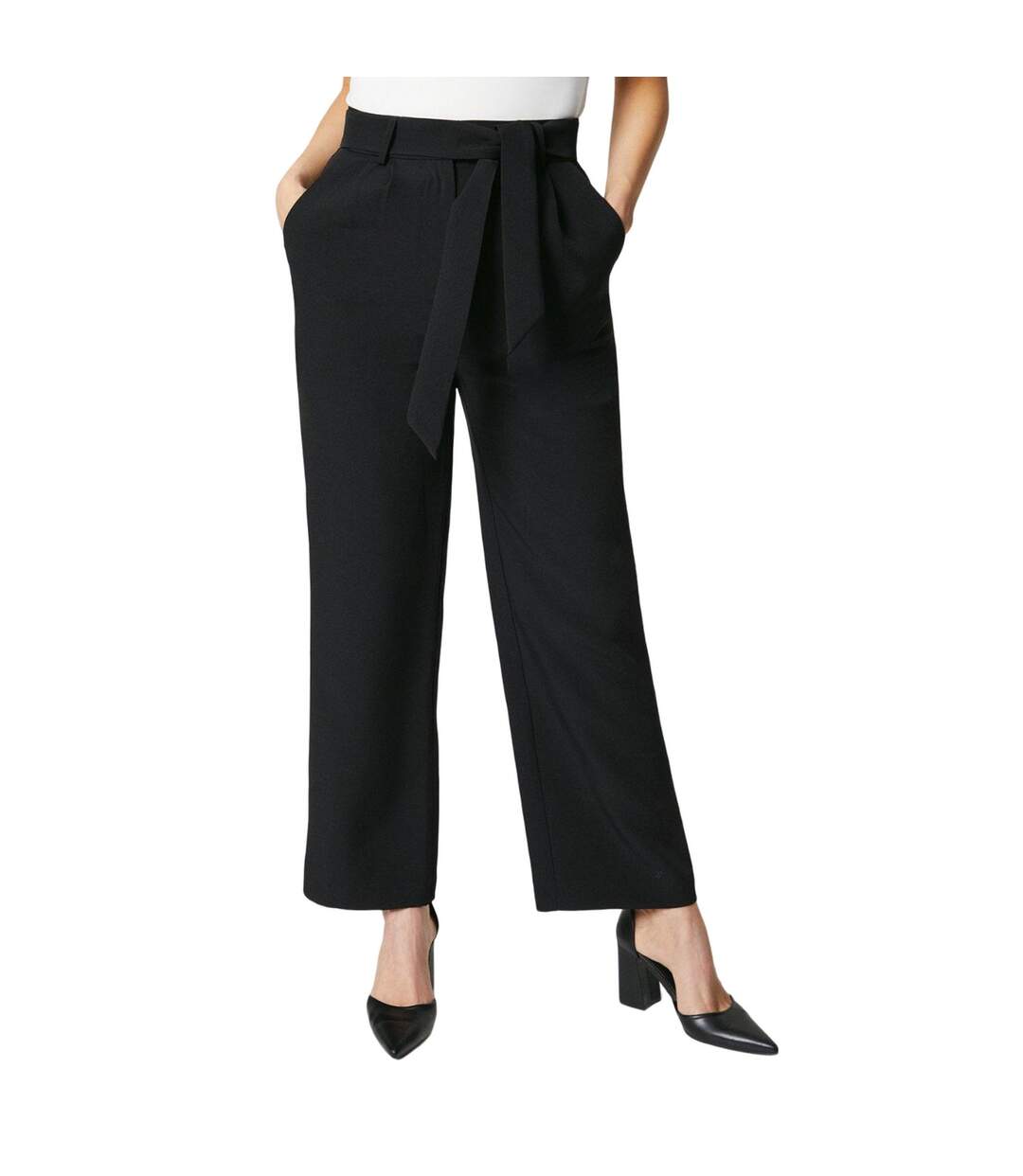 Pantalon femme noir Principles-2