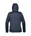 Womens/ladies gravity thermal padded jacket navy/charcoal Stormtech