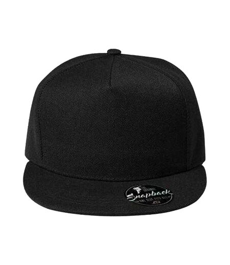 Casquette De Baseball Rap Noir Malfini