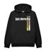 Sweat à capuche ss25 homme noir / jaune or Lambretta-1