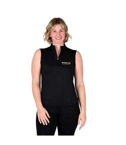 Dublin Womens/Ladies Sammy Sleeveless Top (Black) - UTWB2145