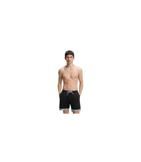 Short De Bain Motif/style Logo Lite Homme Noir Hugo