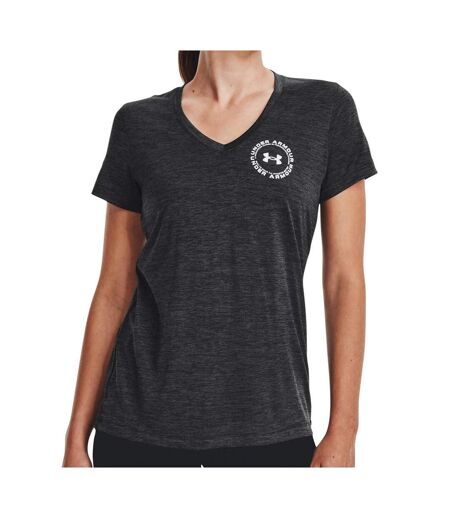 T-shirt Noir Femme Under Armour Tech Twist - S