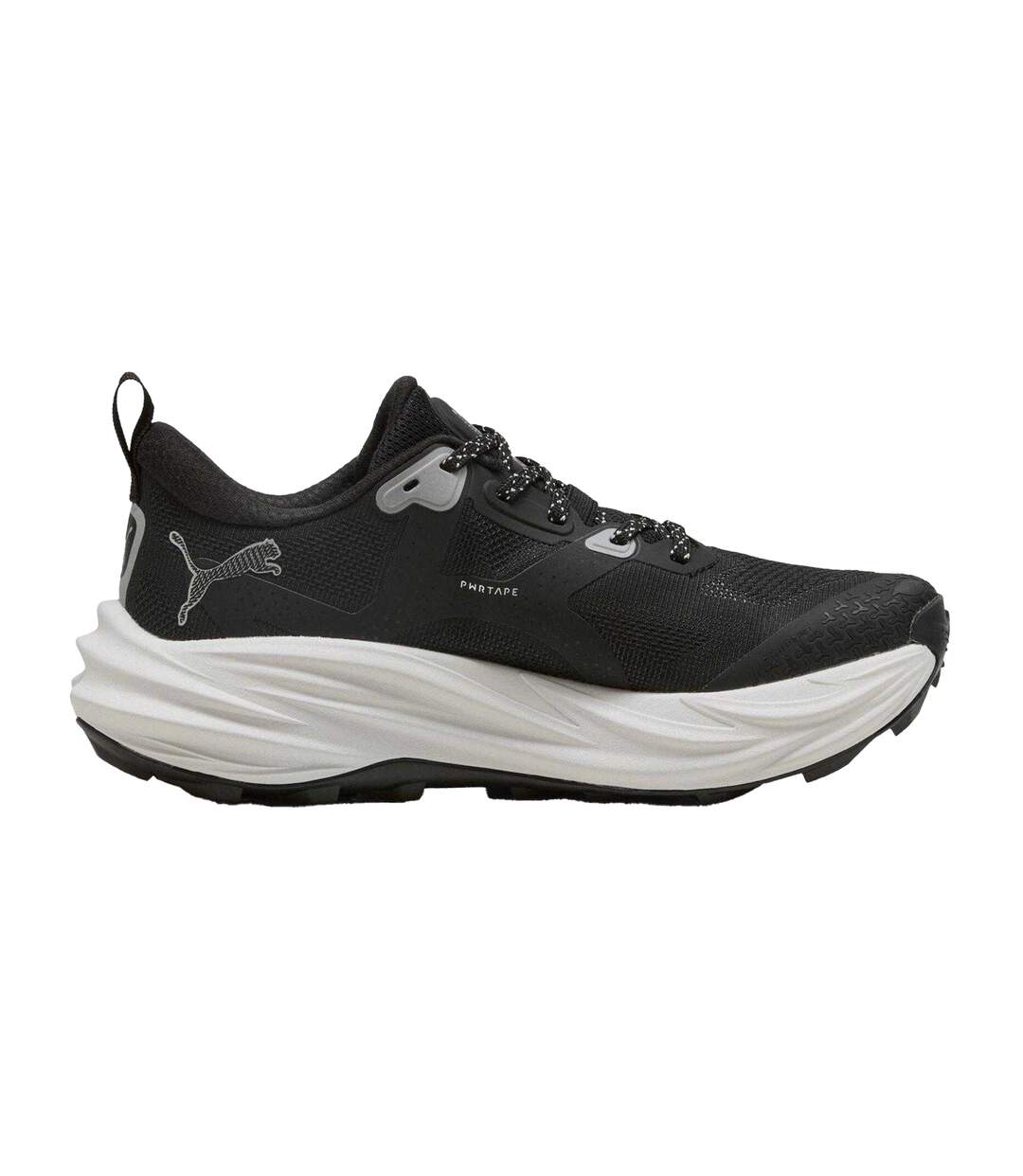 Womens/ladies Voyage Nitro 4 Off Road Shoes Black Silver Puma-1