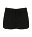 Short Motif/style Rétro Femme Noir SF-1