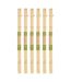 Tuteur en bambou pour plantes 50 cm (Lot de 100)