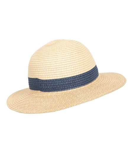 Mountain Warehouse Womens/Ladies Whitby Colour Block Sun Hat (Beige) - UTMW2808