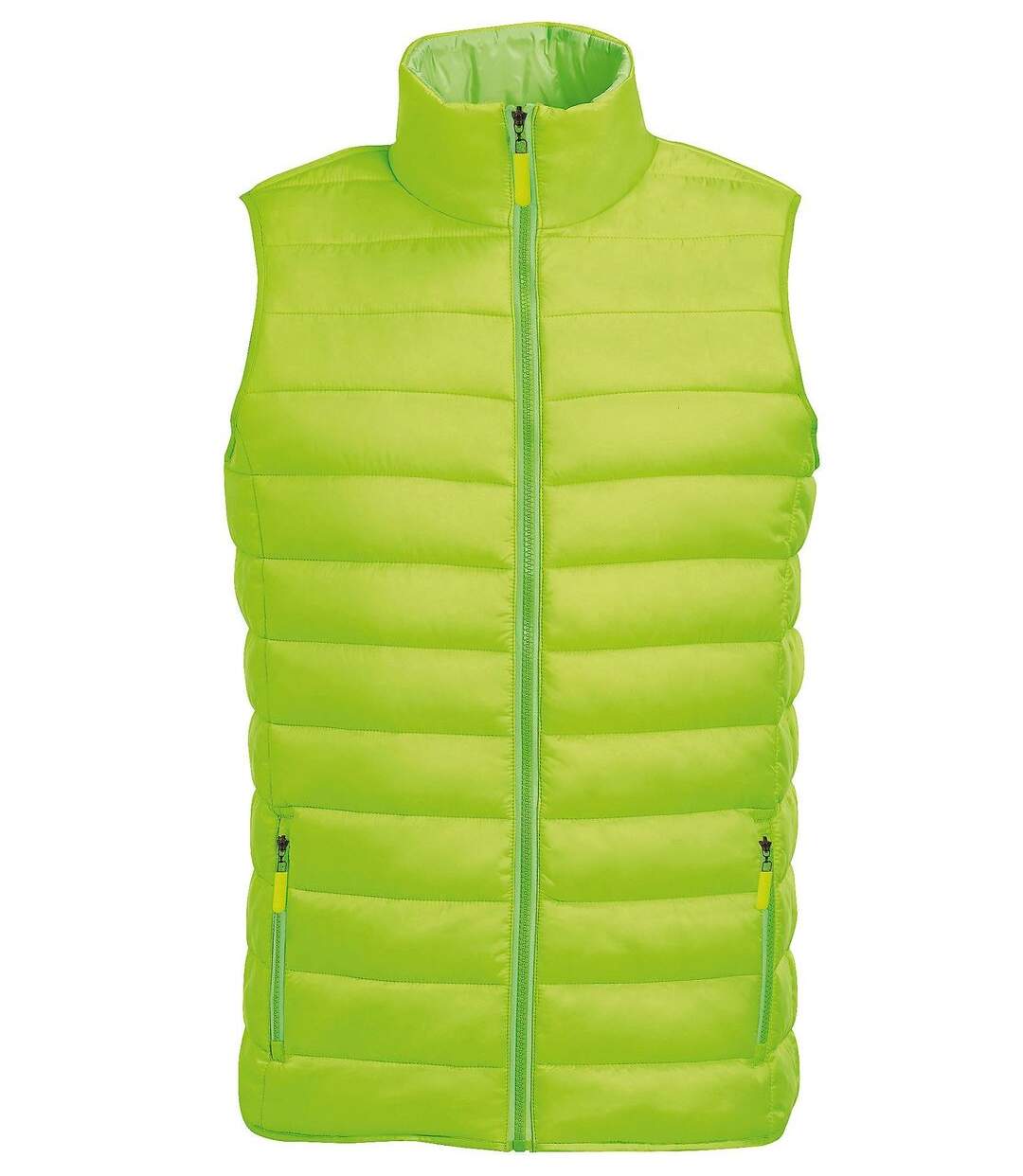 Doudoune sans manches homme - 01436 - vert lime-1