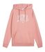 Womens/ladies Overhead Hoodie Pink Puma-2