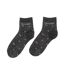 Chaussettes noires à fleurs femme stella green sauvage-1
