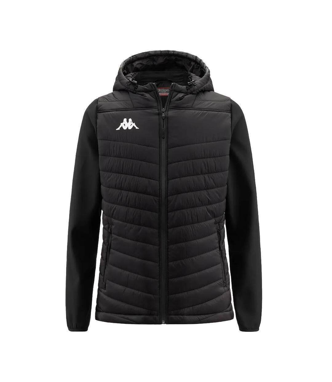 Blouson noir homme kappa odolon-2