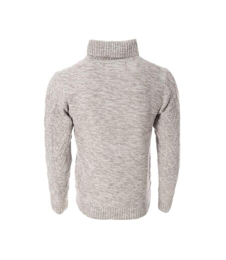 Pull Gris Clair Homme RMS26 60981 - L