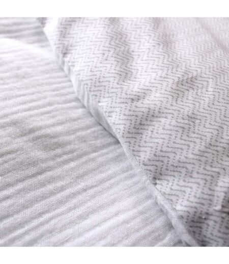 Parure de Lit 3 Pièces Gypsy 260x240cm Blanc