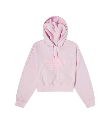 Sweat à capuche Rose Femme Adidas 608 - 46