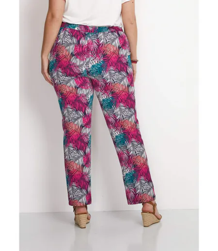 Pantalon fluide taille élastiquée