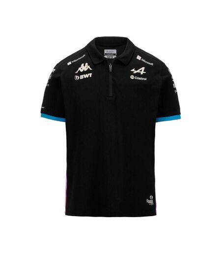 Polo noir homme kappa adrem - 3xl