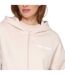 Veste À Capuche Manches Longues Femme Sable Rose London-4