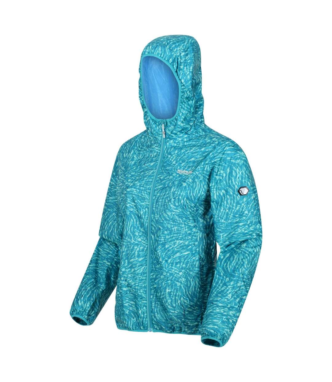 Veste imperméable serenton femme turquoise clair Regatta