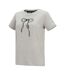 T-shirt Motif/style Nœud Filandra Vx Femme Gris Chiné Regatta-4
