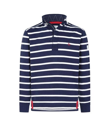 Sweat Motif/style Rayé Homme Marine Lazy Jacks