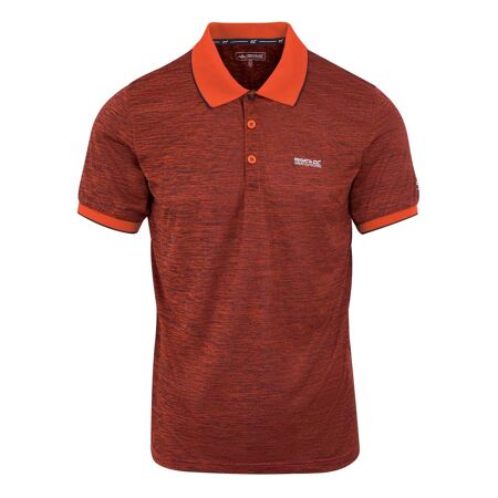 Mens remex ii polo shirt tangerine tango Regatta