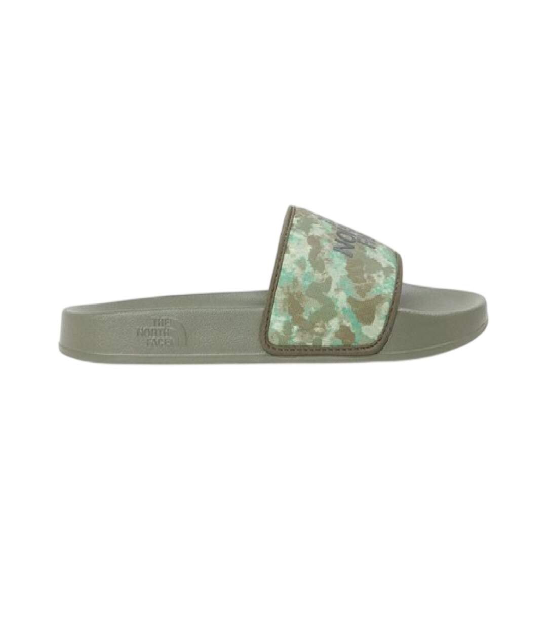 Claquettes Base Camp Slide Homme Vert Kaki Camouflage The North Face-2