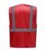 Gilet executive adulte rouge Yoko Yoko