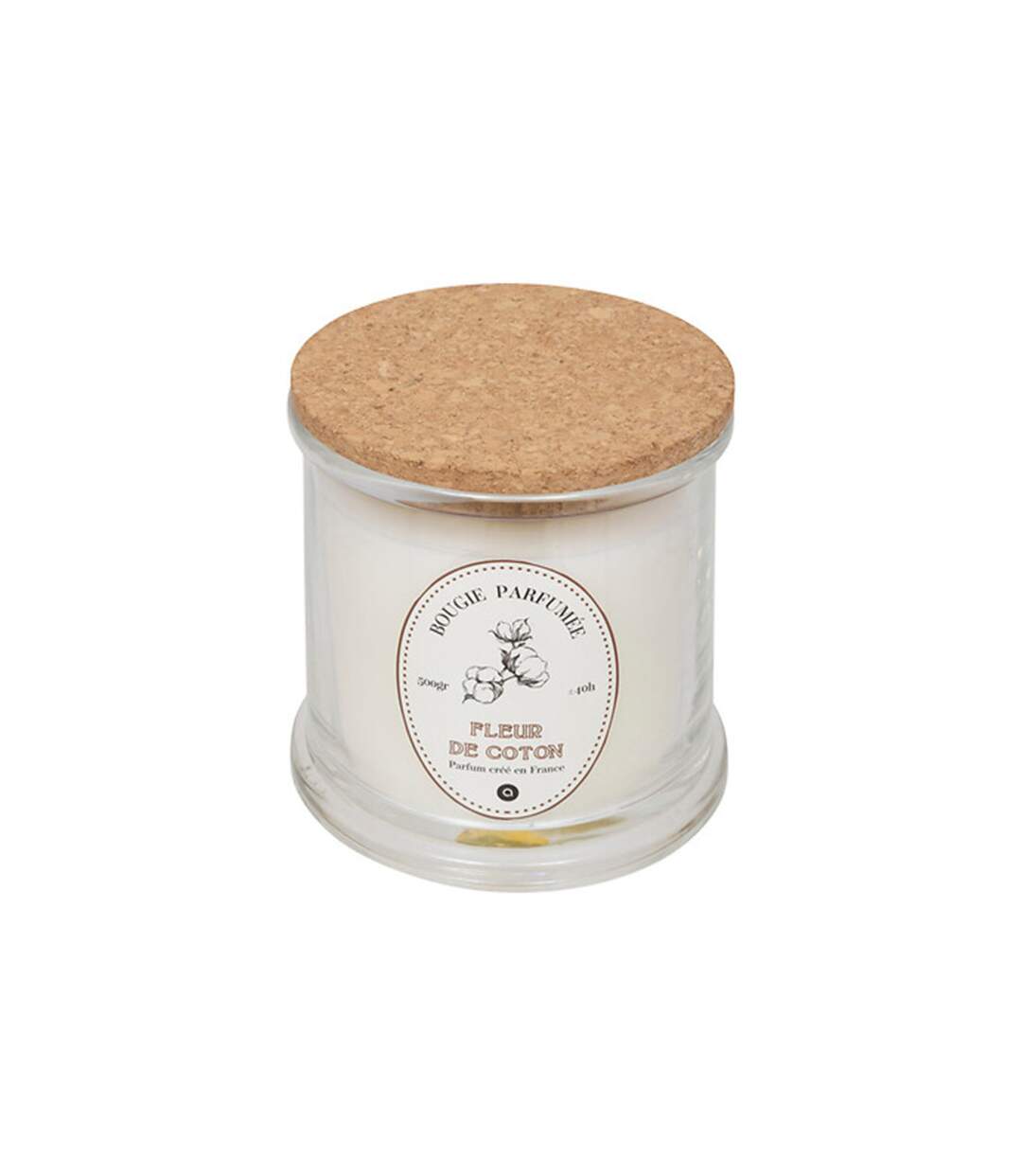 Bougie Parfumée Hapo 500g Fleur de Coton-1