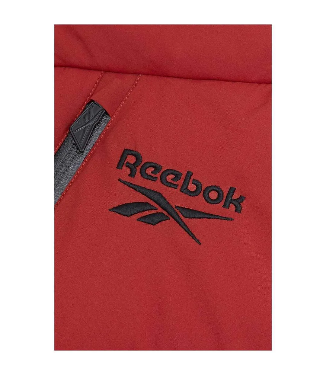 Mens Stretch Padded Jacket Rust Reebok-3