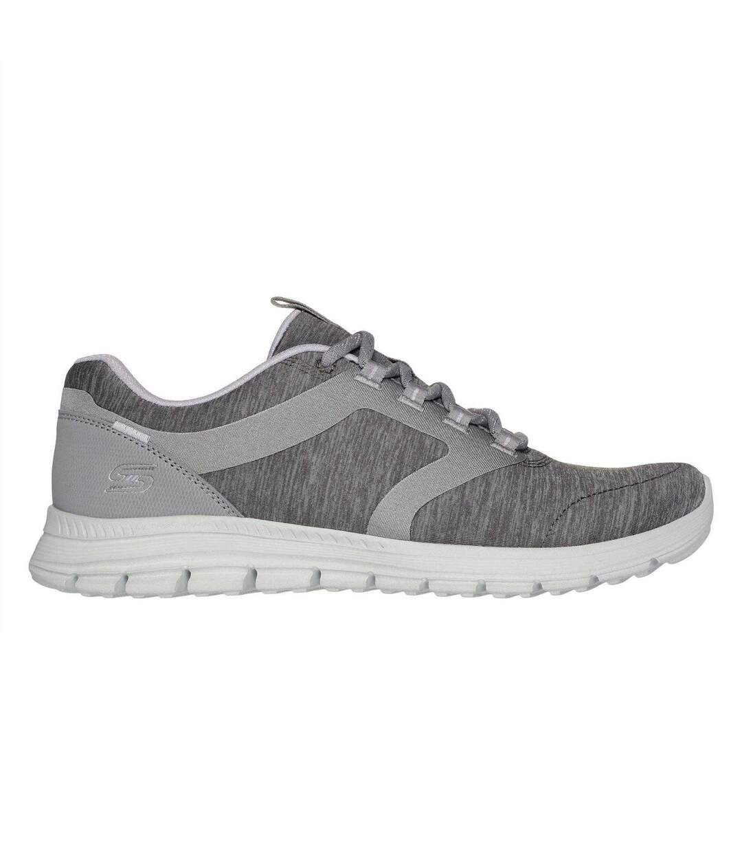 Baskets Luminate Femme Gris Skechers-3